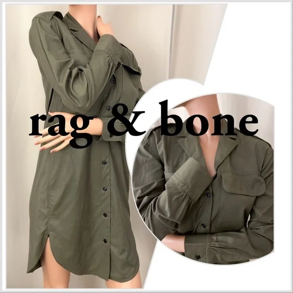 New Rag & Bone Shirt Dress XS & L $425